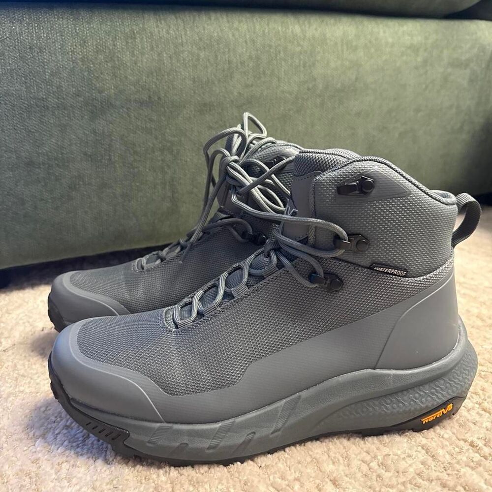 Nortiv 8 Men's Grey Waterproof Hiking Boots
